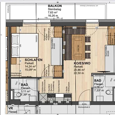 Apartmán Hoeller's Bergleben *